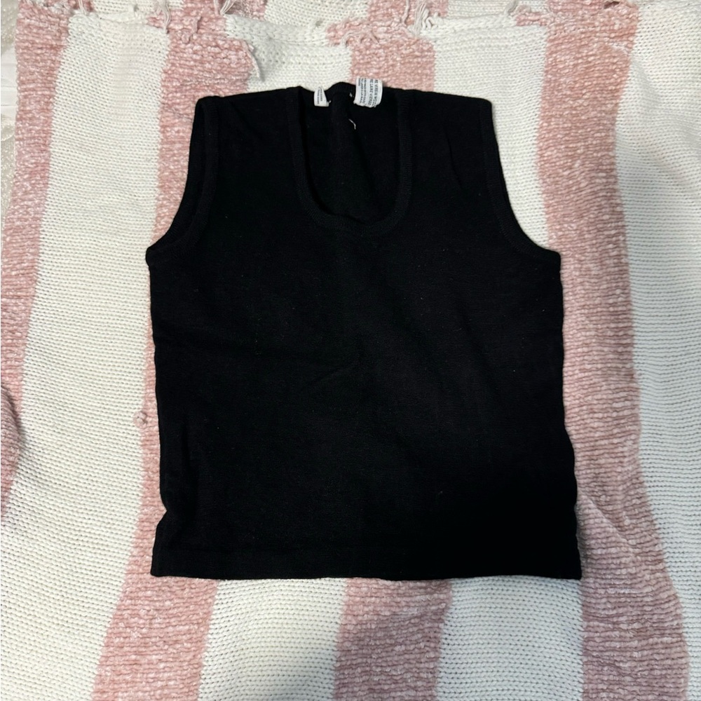 Black vest